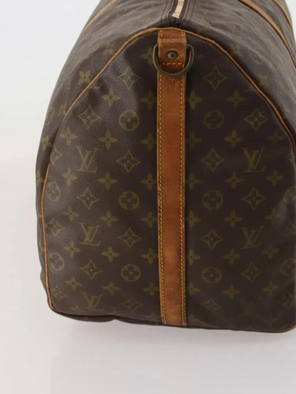 LOUIS VUITTON Monogram Keepall Bandouliere 60 Boston Bag M41412 LV Auth 187517
